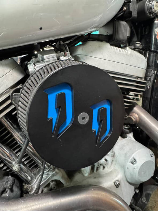 Dutchmaster designs Air cleaner cover with back plate