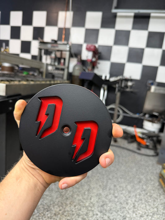 Dutchmaster designs Air cleaner cover with back plate