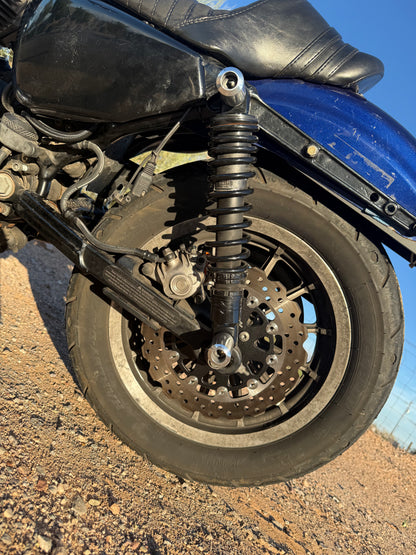 Dyna billet aluminum lower shock sliders slim series